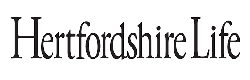 hertslife2 The image displays the logo for Hertfordshire Life in serif font, with the words "Hertfordshire" and "Life" appearing in black text alongside each other. The background is white.